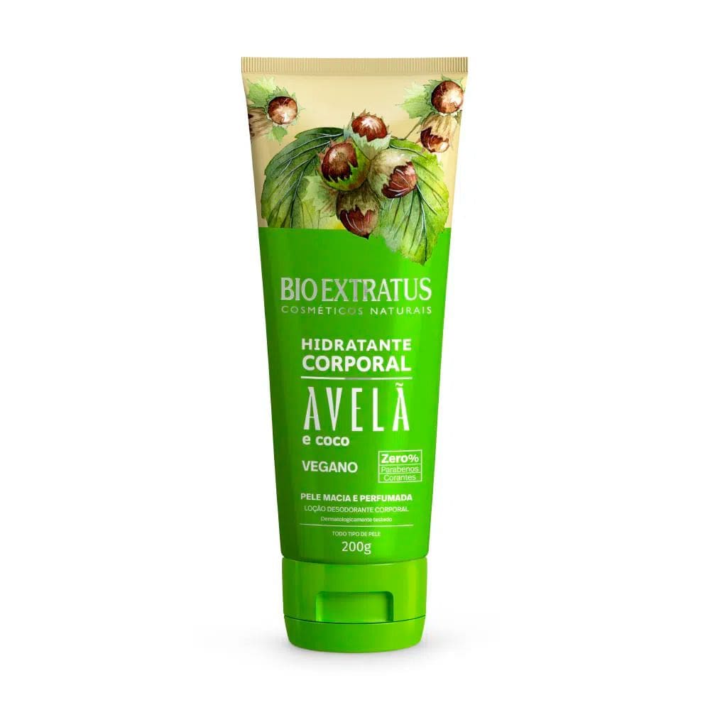 Hidratante Corporal Bio Extratus Avelã e Coco 200g