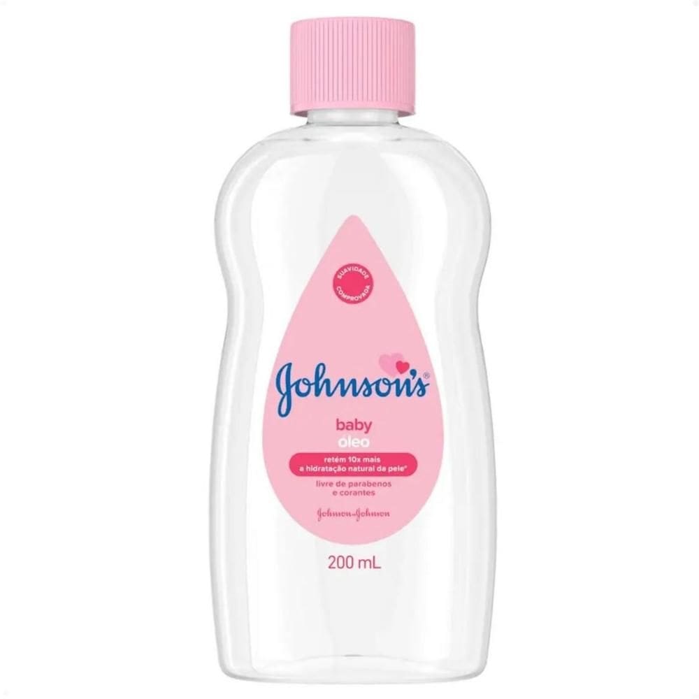 Óleo Johnsons Baby Puro 200ml