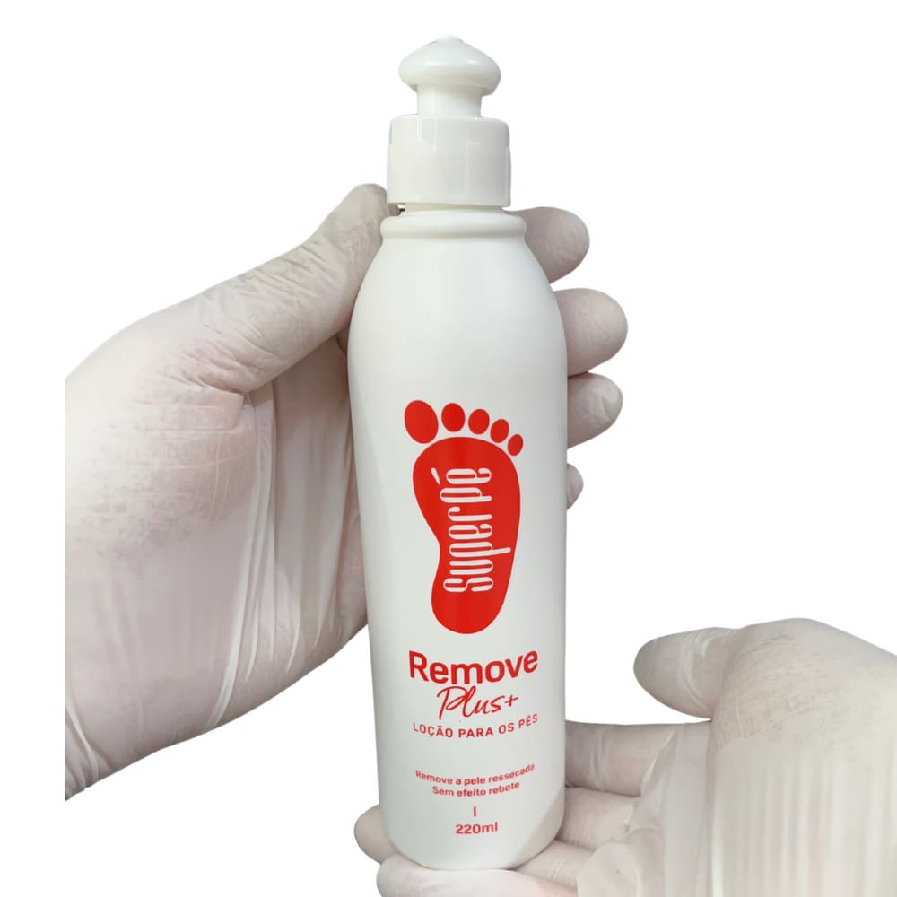 Remove Plus Super Pé 220ml - Loção Emoliente Profissional