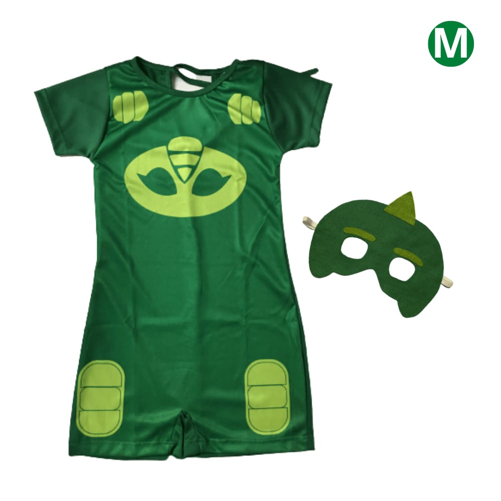 Kit Fantasia Menino Lagartixa Infantil M