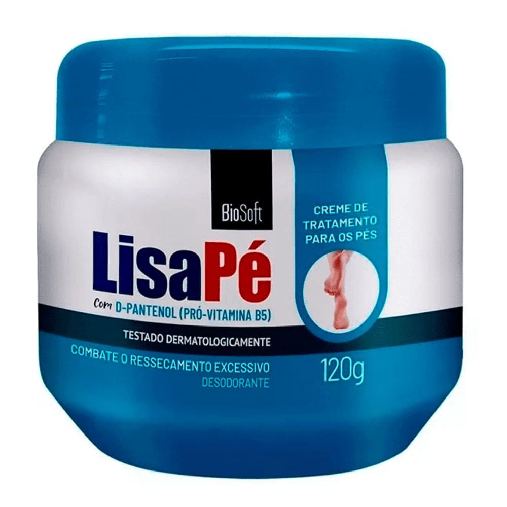 Creme Lisa Pé D-Pantenol Bio Soft 120g