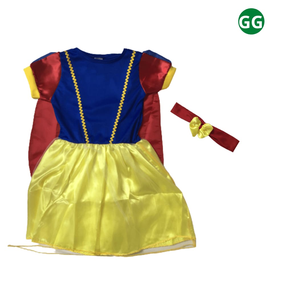 Kit Fantasia Princesa de Neve Infantil GG