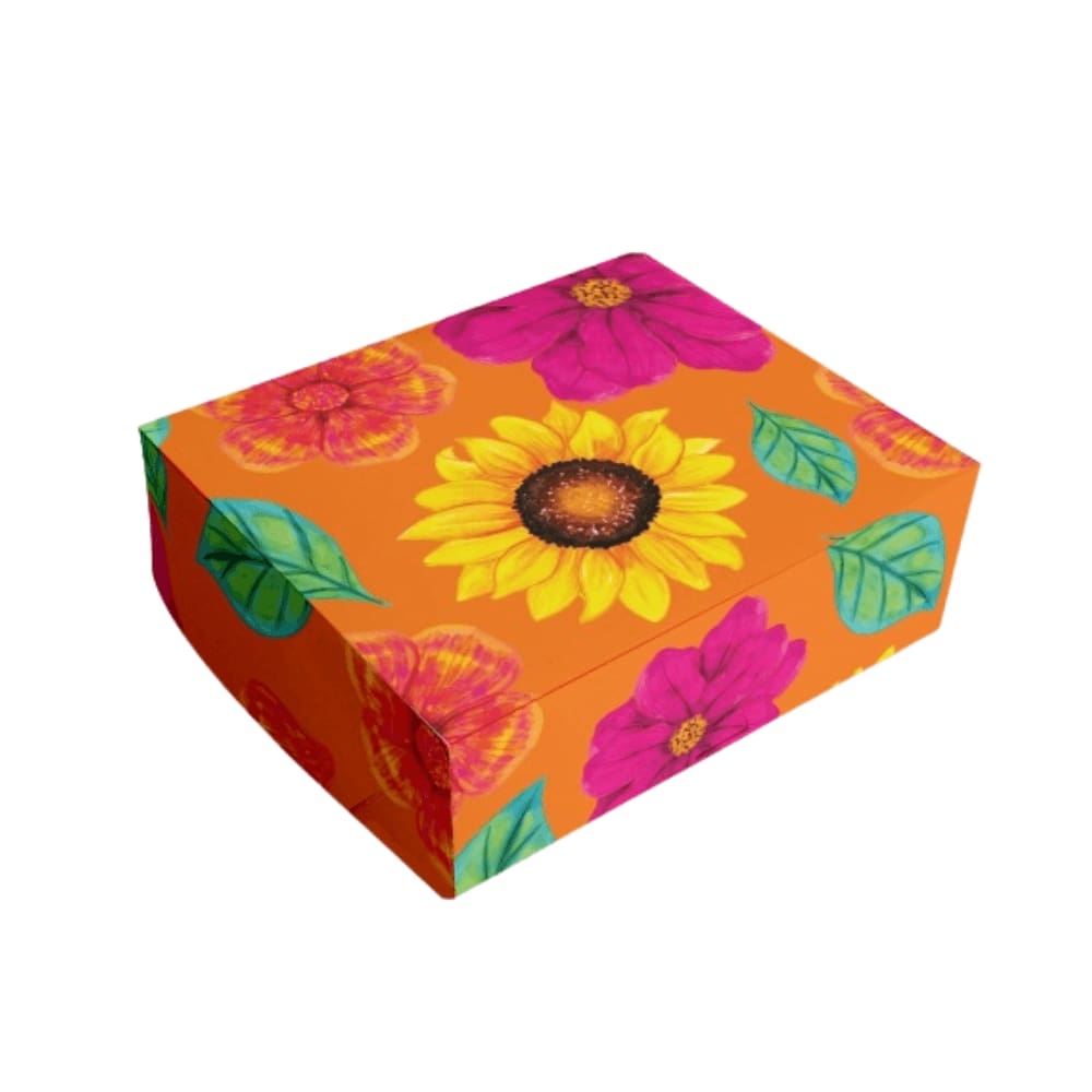 Caixa para Doces Arraial Flores Duster festas