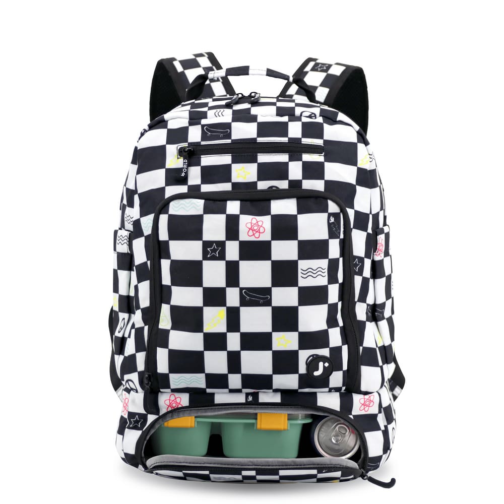Mochila J World Packmate 2 em 1 com lancheira embutida