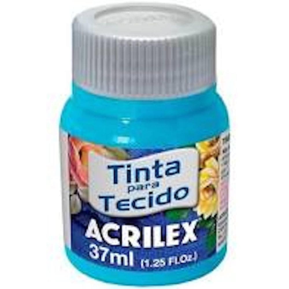 Tinta Para Tecido Fosca 37Ml Azul Mar - Acrilex