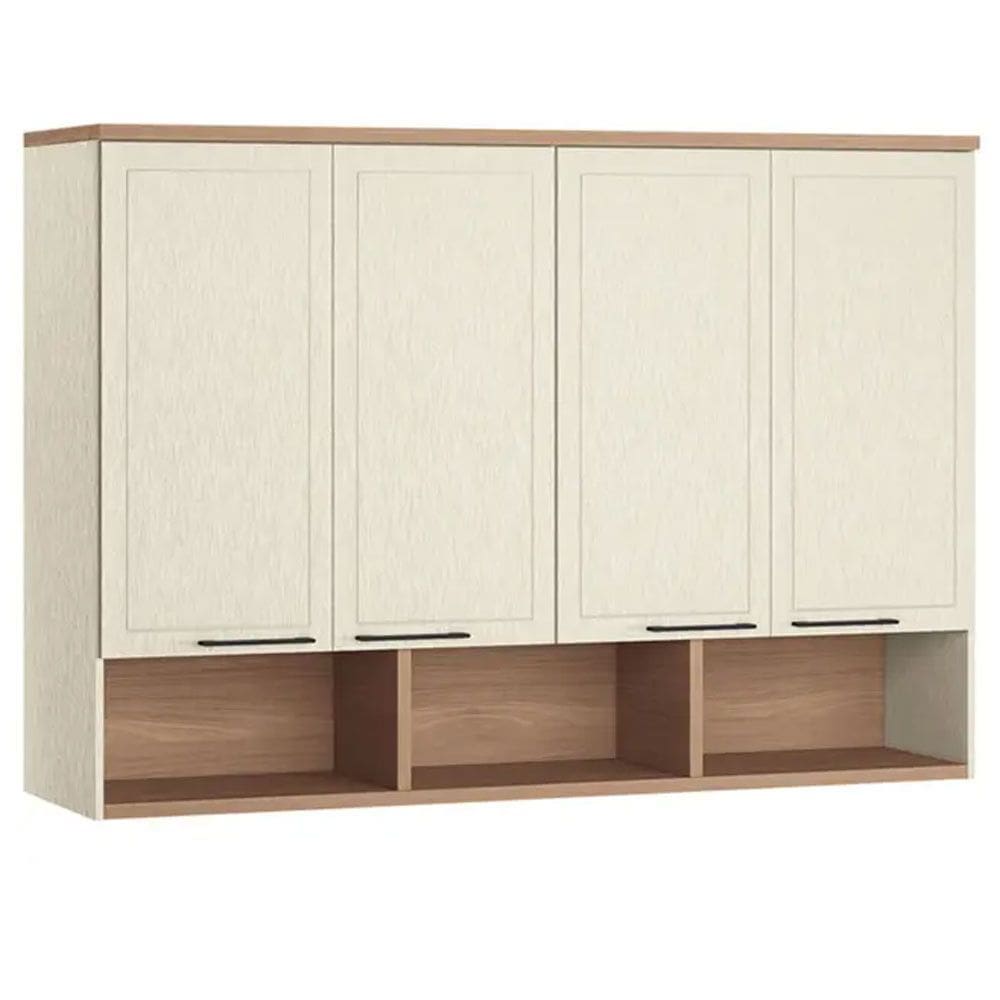 Modulo Aéreo Doce Vida - 076733 Ponte 4 Portas MDF Santos Andirá