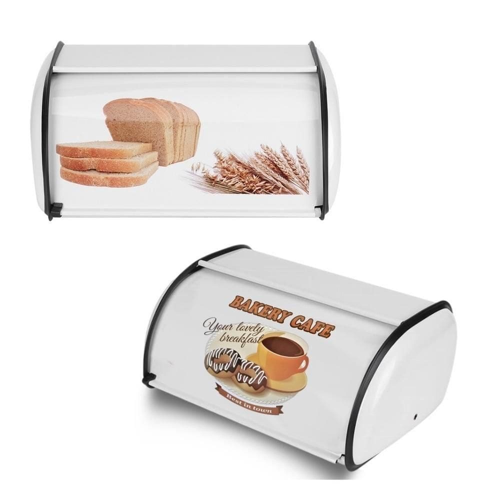 Porta Pao Tampa Retratil Decorado Cesto Bolo Grande Capacidade Vintage Hotel Cafe Vintage