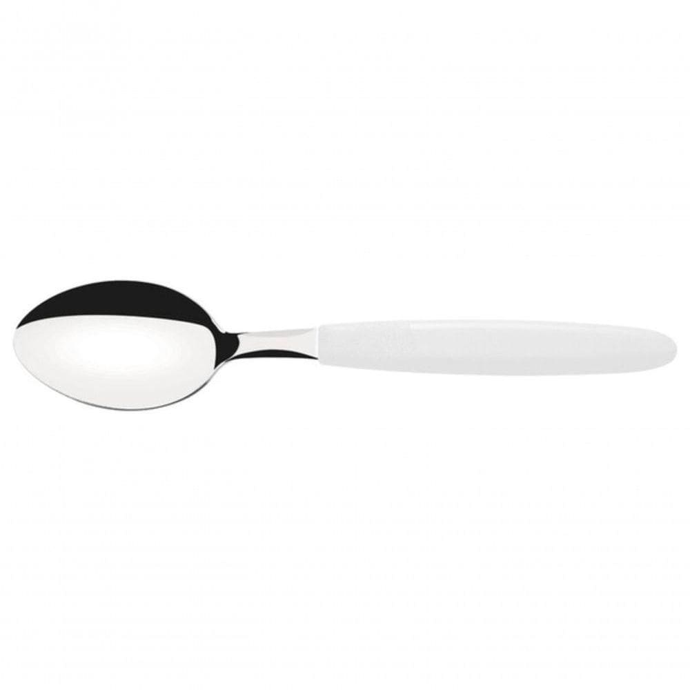 Colher De Mesa Tramontina Ipanema Inox Branca
