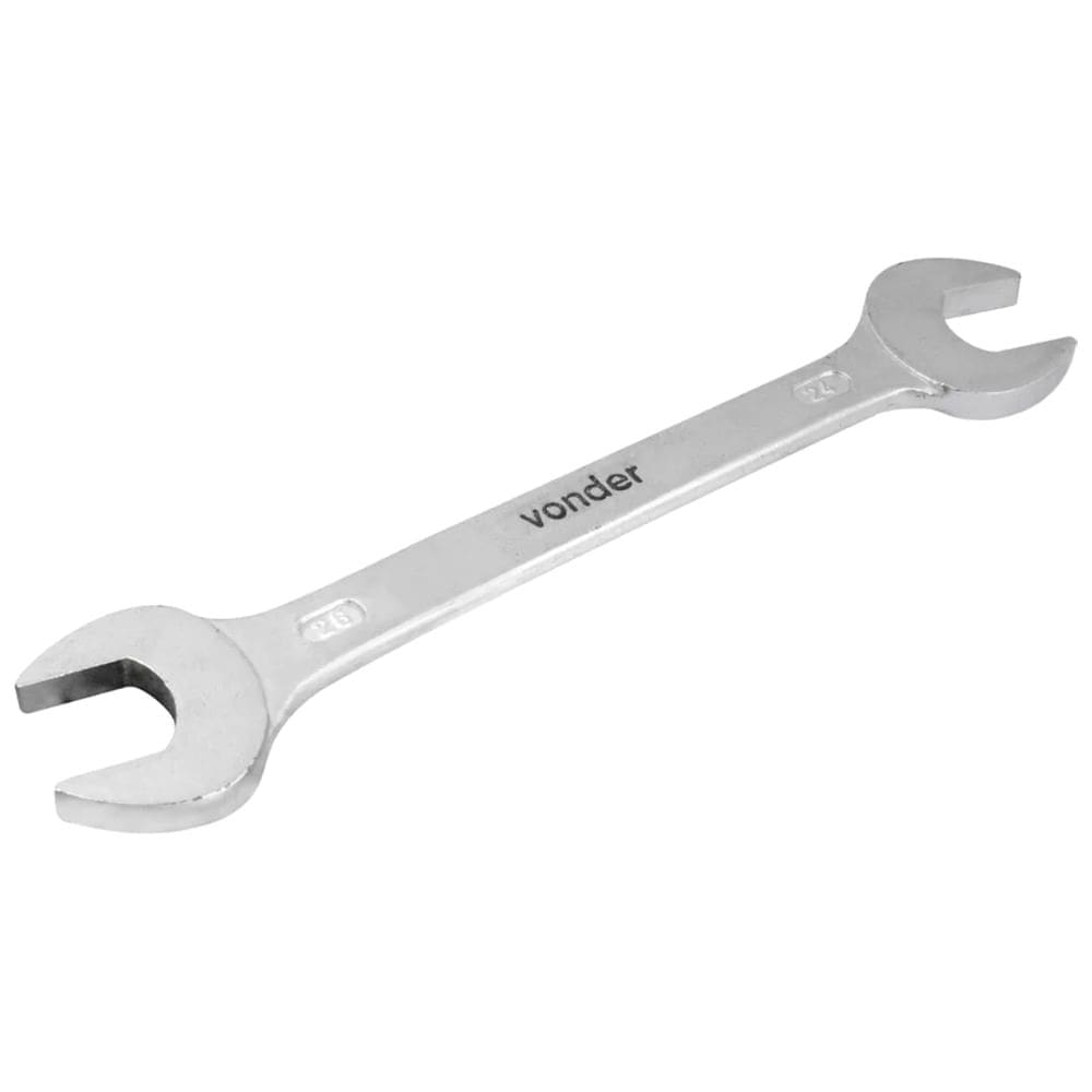 Chave fixa 24x26mm Cromado - 3759242600 - VONDER