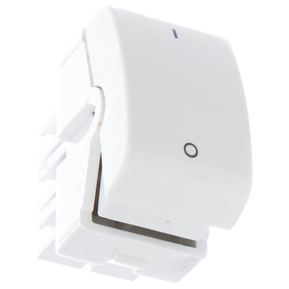 Módulo Interruptor Bipolar Simples 10 Amperes 250 Volts 1M Branco Lunare - PRM45151 - SCHNEIDER