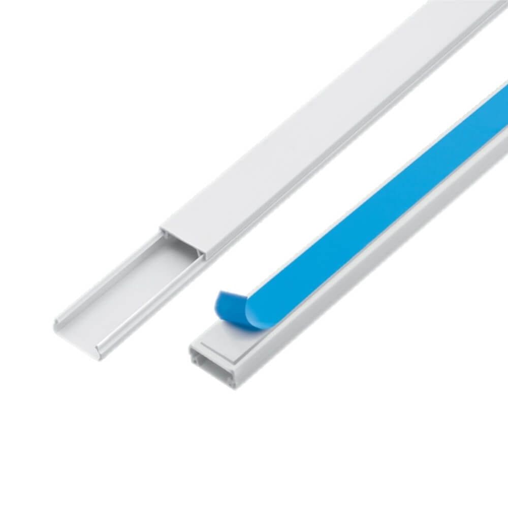 Canaleta sem Divisória 20x10mm 2 Metros com Adesivo - 3318 - FAME