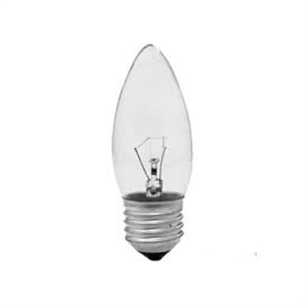 Lâmpada Vela Lisa Incandescente E14 25 Watts 220 Volts - 11050110 - TASCHIBRA