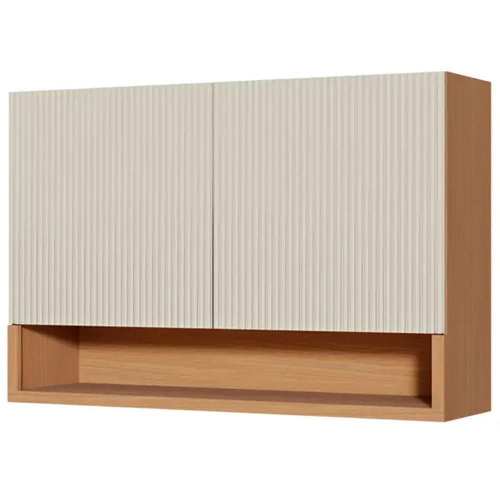 Armário Aéreo 500960 Simone Mendes 2 Portas 120cm Nesher