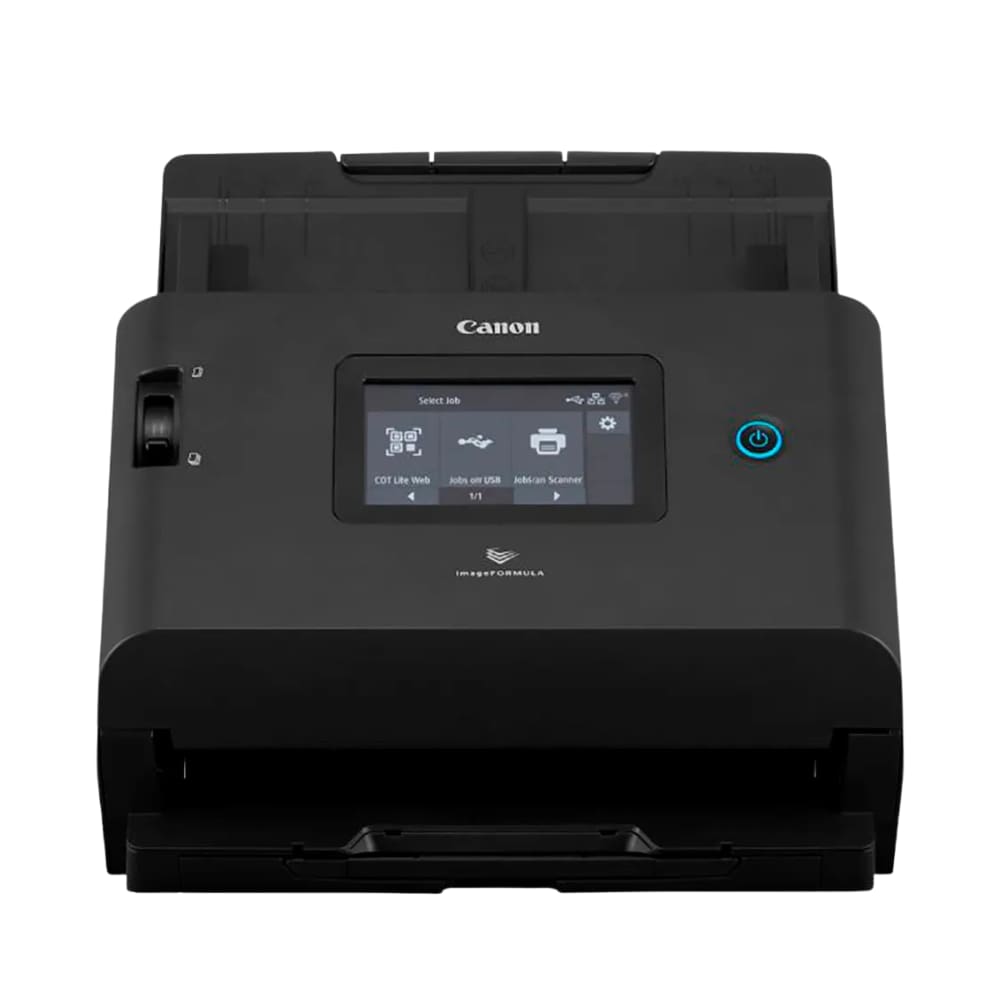 Scanner Canon DR-S350NW, 50ppm, Duplex, A4, Preto, Wi-Fi, Colorido