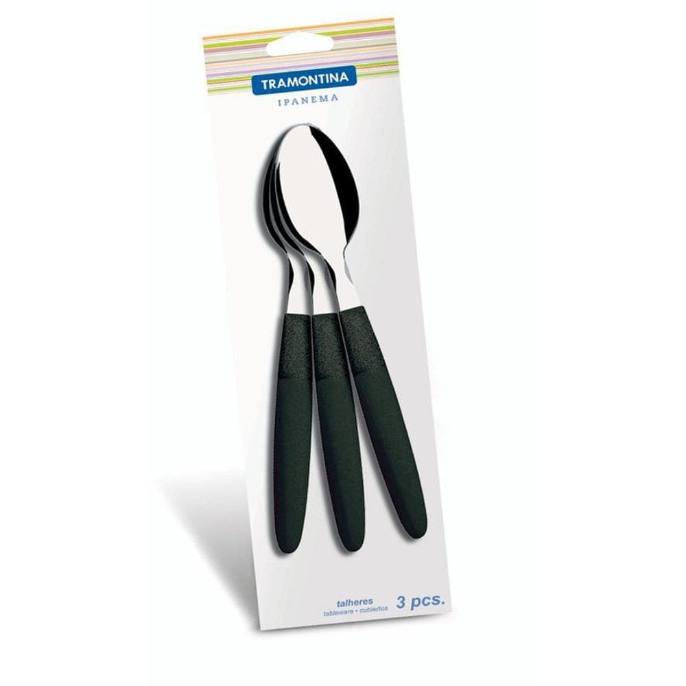 Conjunto Colheres Mesa 3 Peças Ipanema Tramontina 23363300
