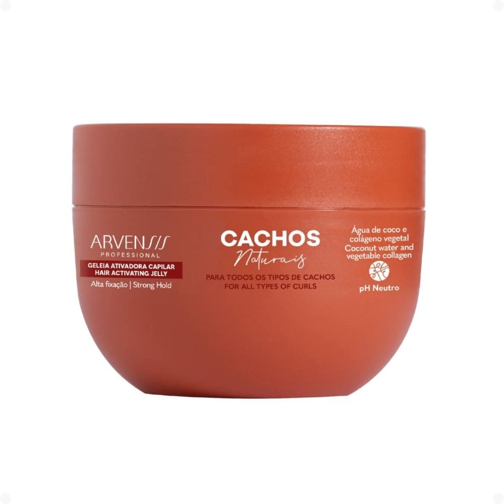 Geleia Ativadora Arvensis Cachos Naturais Crespos e Crespissimos 300g