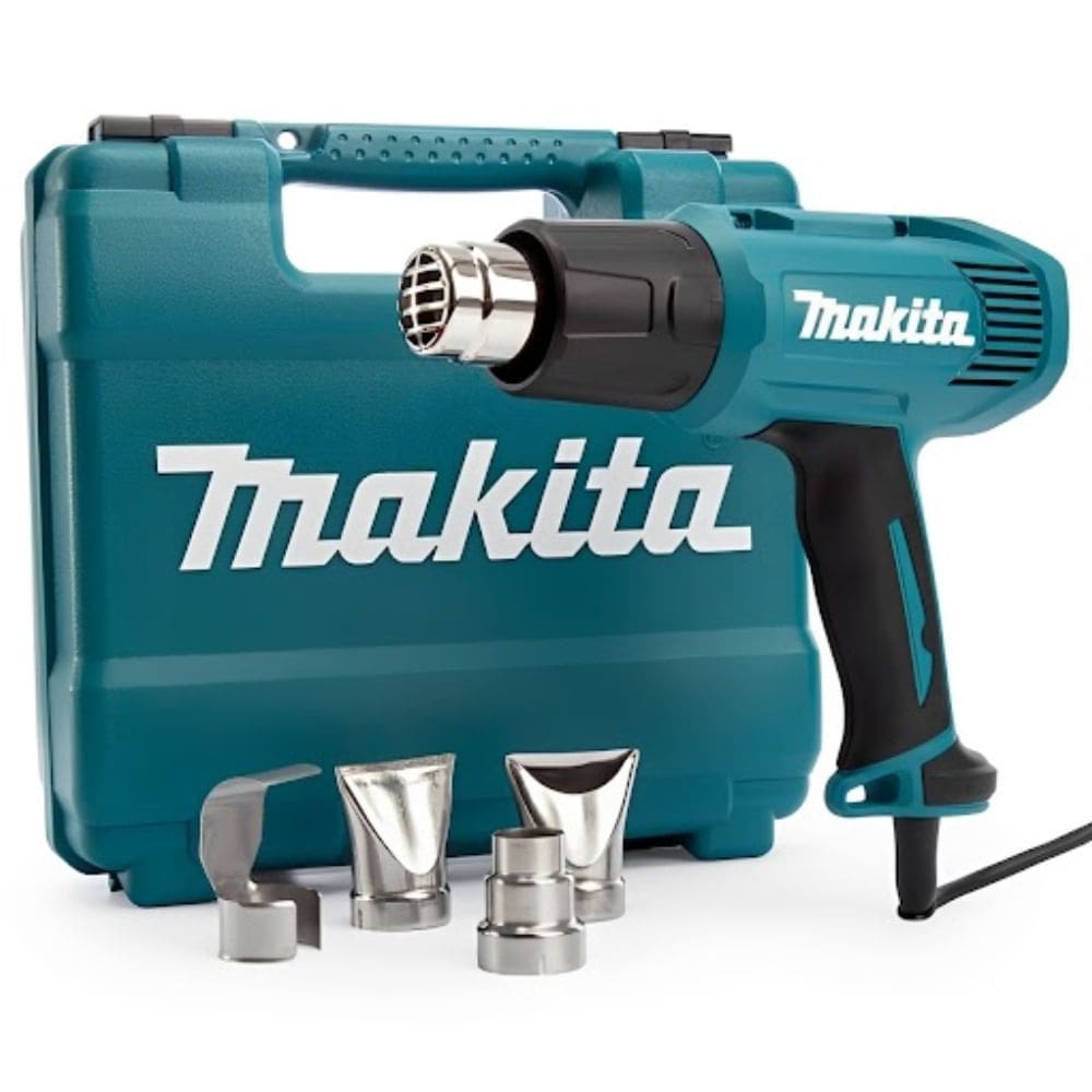 Soprador Térmico 1600 Watts 110 Volts Temperatura de 350 a 500°C + 4 Bicos e Maleta - HG5030K - MAKITA