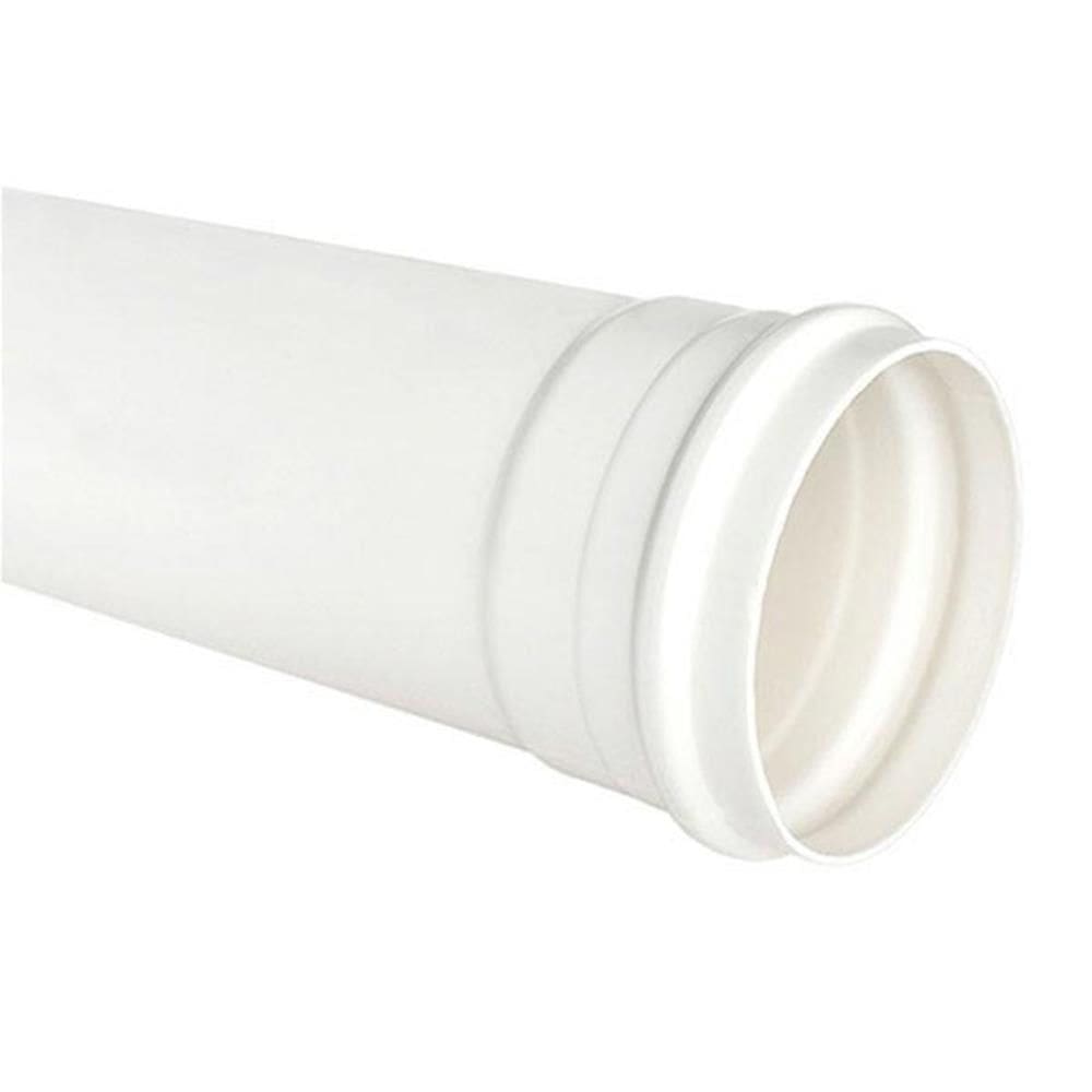 Tubo de PVC Branco Para Esgoto Primário 6”” 150mm 6 Metros - 11031501 - TIGRE