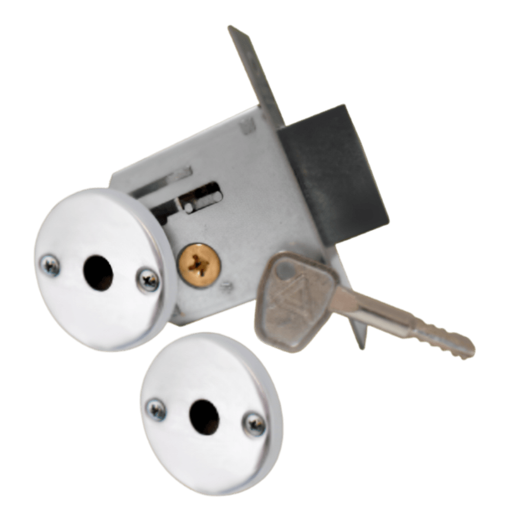Trava de Segurança Dupla Inox Polido em Blister F2000 - 025564 - ALIANÇA
