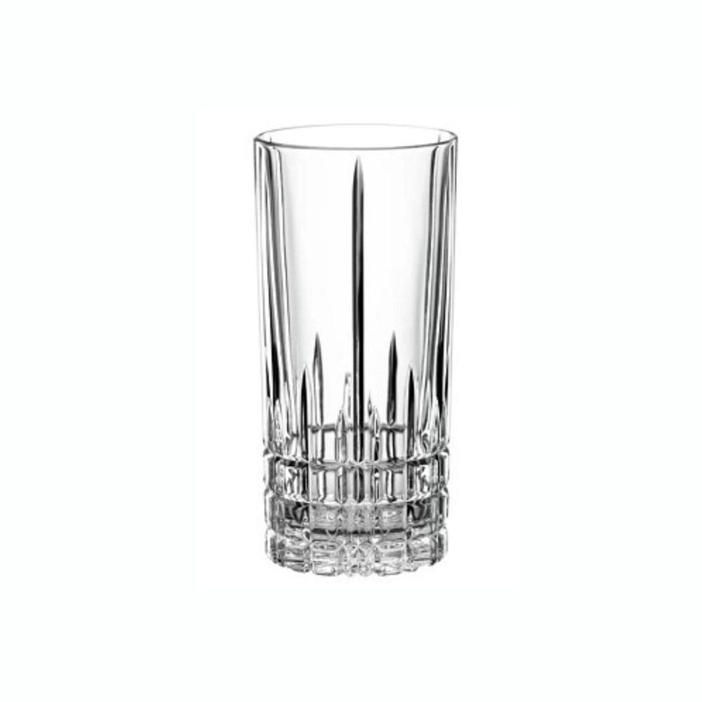 Jogo De 6 Copos Altos De Vidro 350ml Simetria Casambiente
