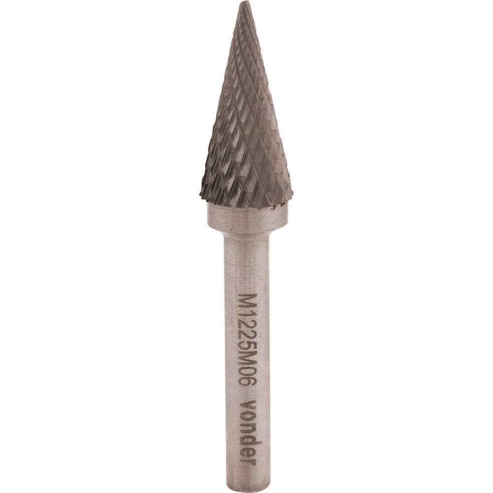 Lima Rotativa Cônica 12x25mm Com Haste 6mm LM012- 43.12.122.504 - VONDER