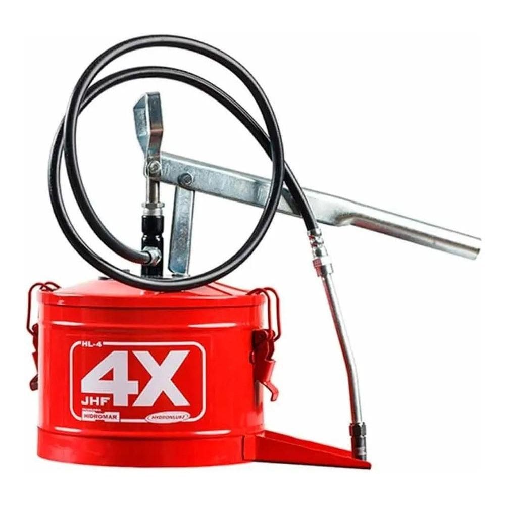 10X Hydronlubz Bomba De Graxa Manual - 4Kg -