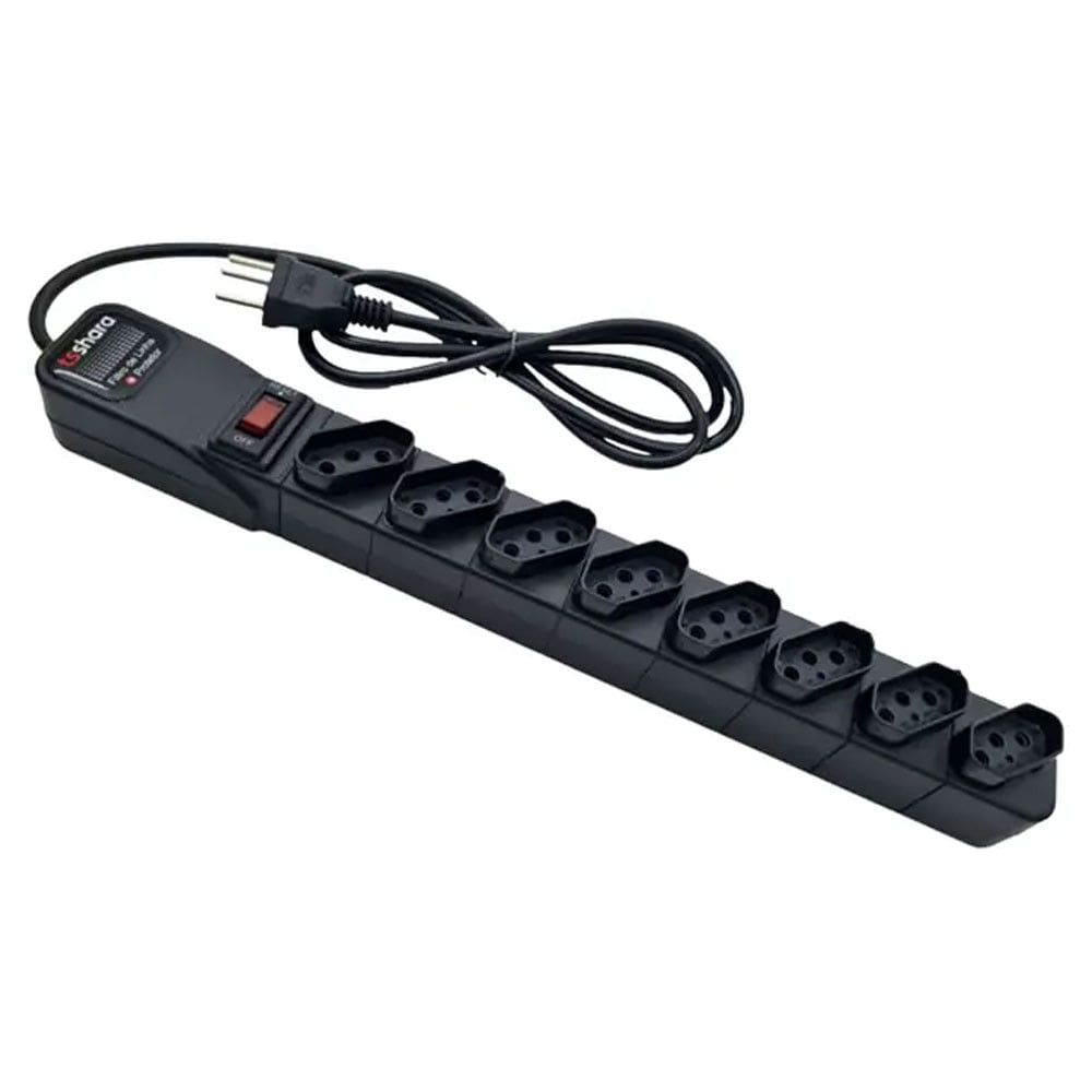 Filtro De Linha Ts Shara Protetor 8 Tomadas 556