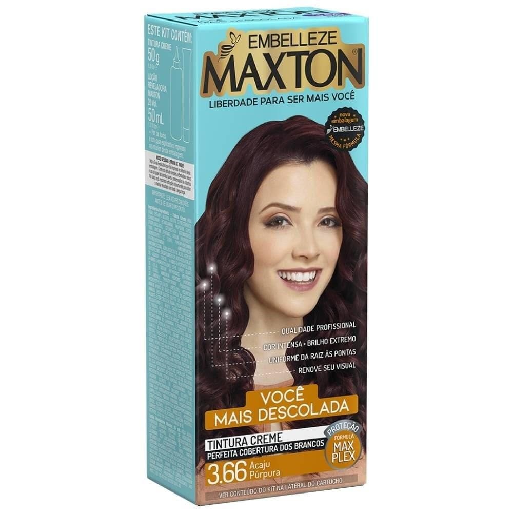 Tintura Maxton 3.66 Acaju Púrpura