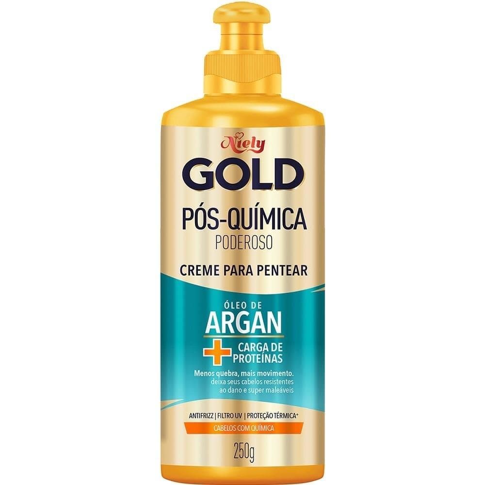 Creme para Pentear Niely Gold Pos Química Poderosa 250g