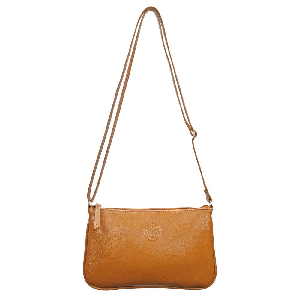 Bolsa Feminina Transversal Pequena em Couro