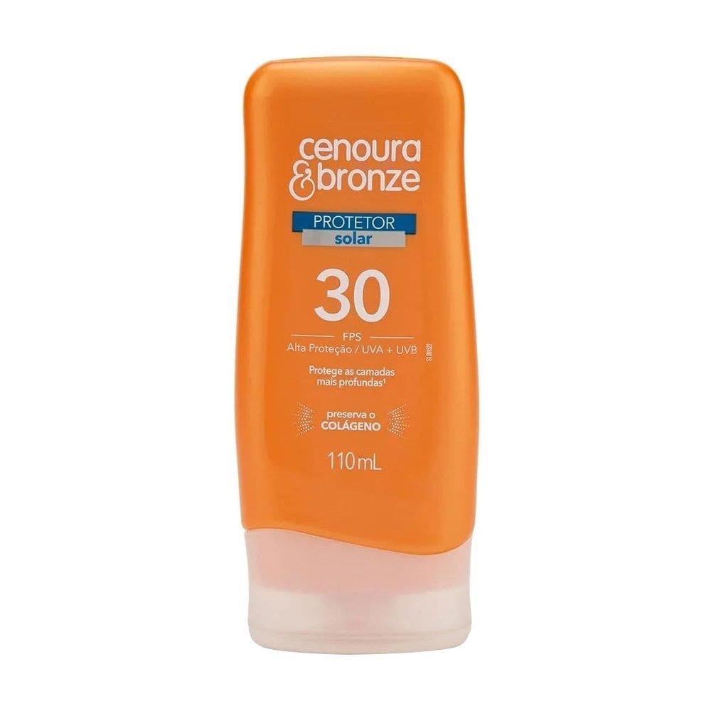 Protetor Solar Cenoura e Bronze