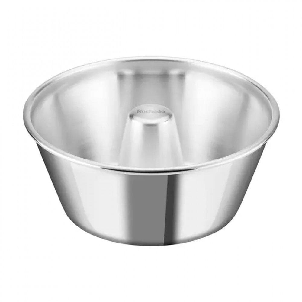 Forma de Pudim 20cm Alumínio 2L Bolo Perfeito Rochedo