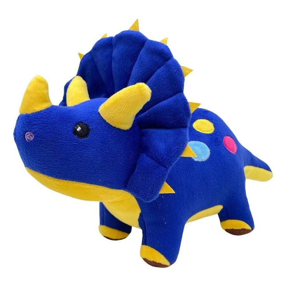 10X Dinossauro De Pelúcia 40Cm Brinquedo Infantil Pink Rosa