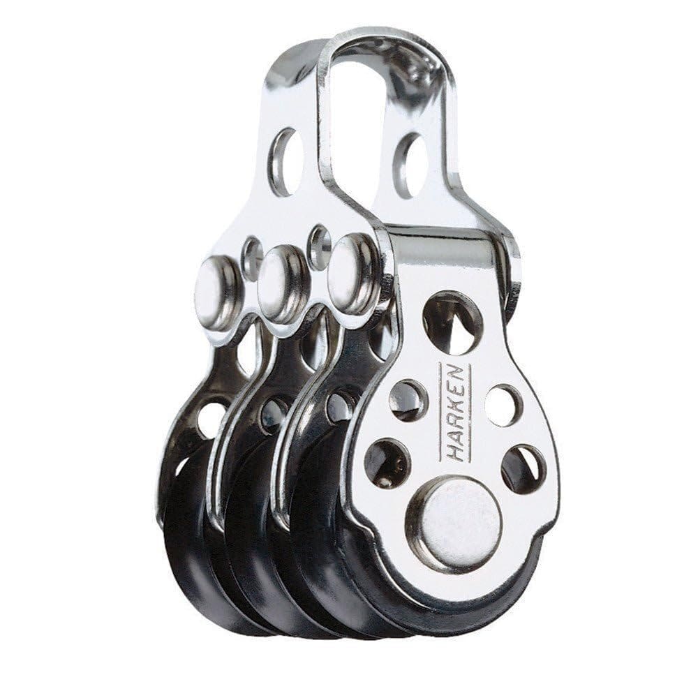 Gancho de pesca de bloco triplo Harken de 16 mm, novo