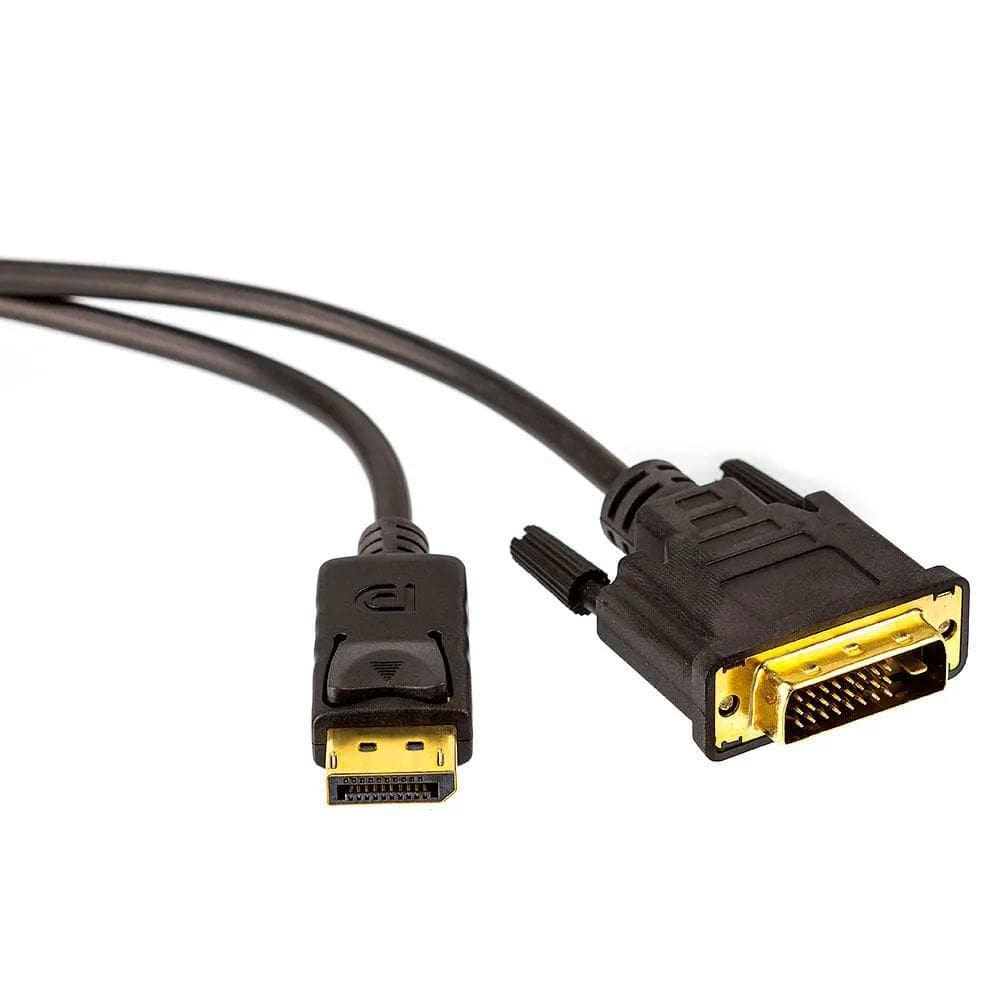 Adaptador Displayport Para Dvi Macho - 5 Metros