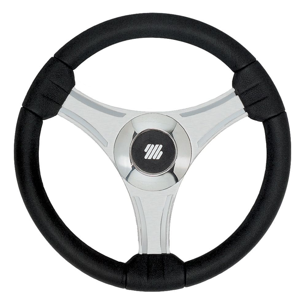Volante Uflex Tavolara 13,8” em poliuretano preto