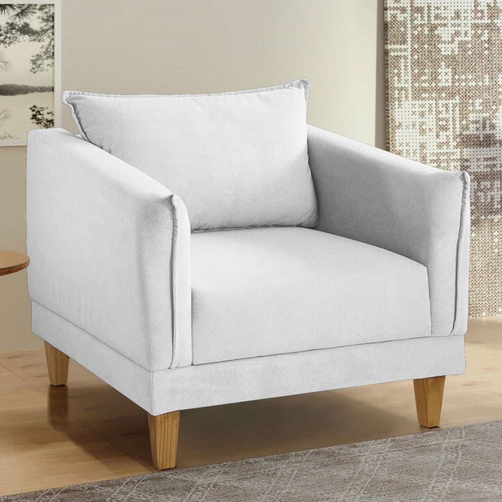 Poltrona Marromina Boucle Gelo - Cellflex