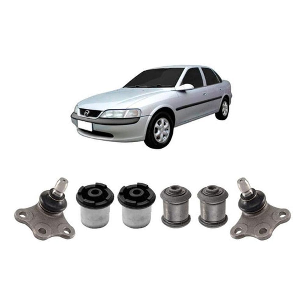 Kit Bucha + Pivô Balança Dianteira Gm Vectra 2003 2004 2005