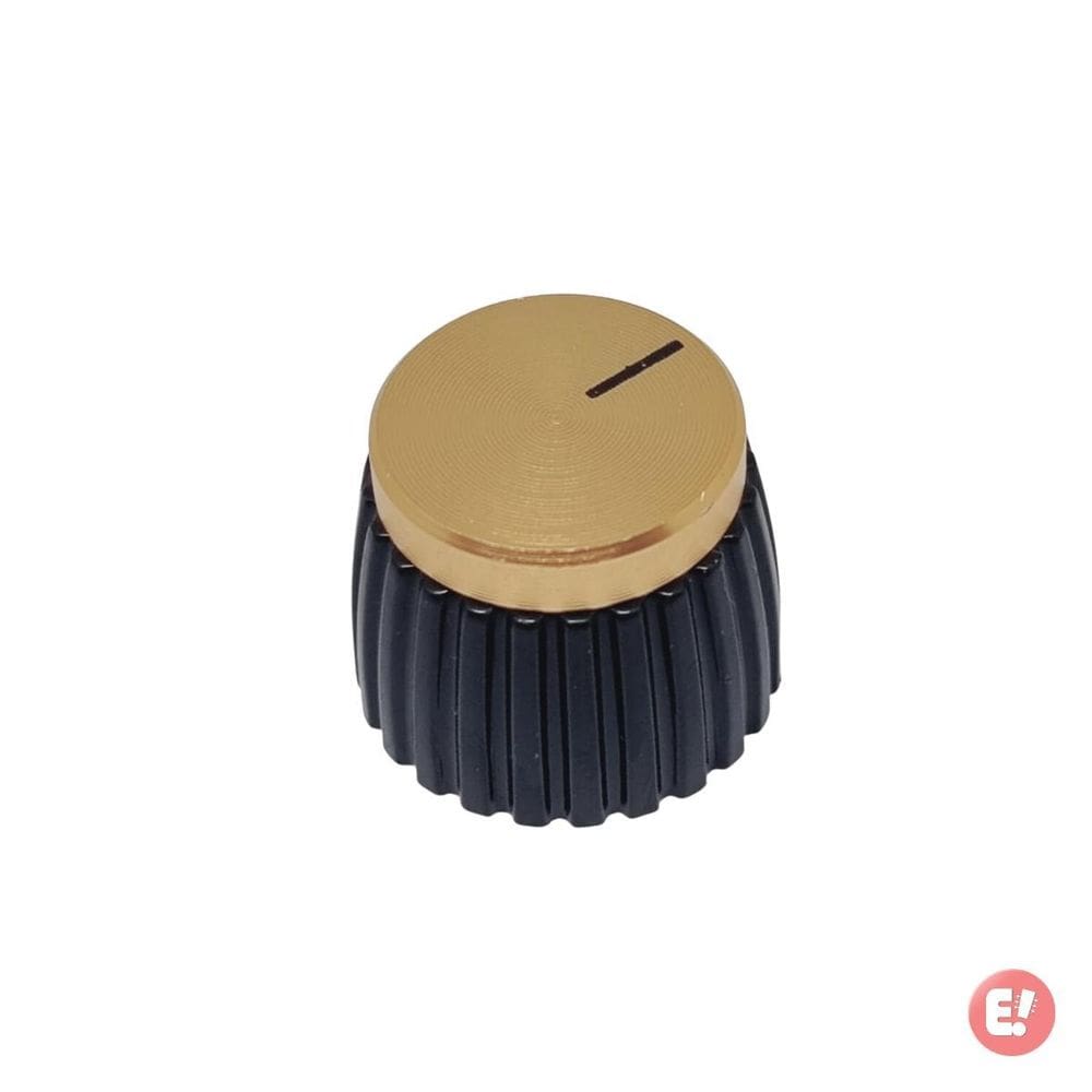 Kit 8 Knob Amplificador Estilo Marshall Dourado Gold Abs