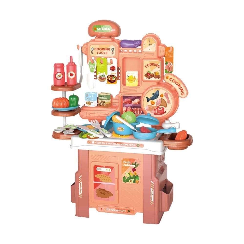 Cozinha Infantil Brinquedo Mini Chef com 42 Peças Maxi Toys