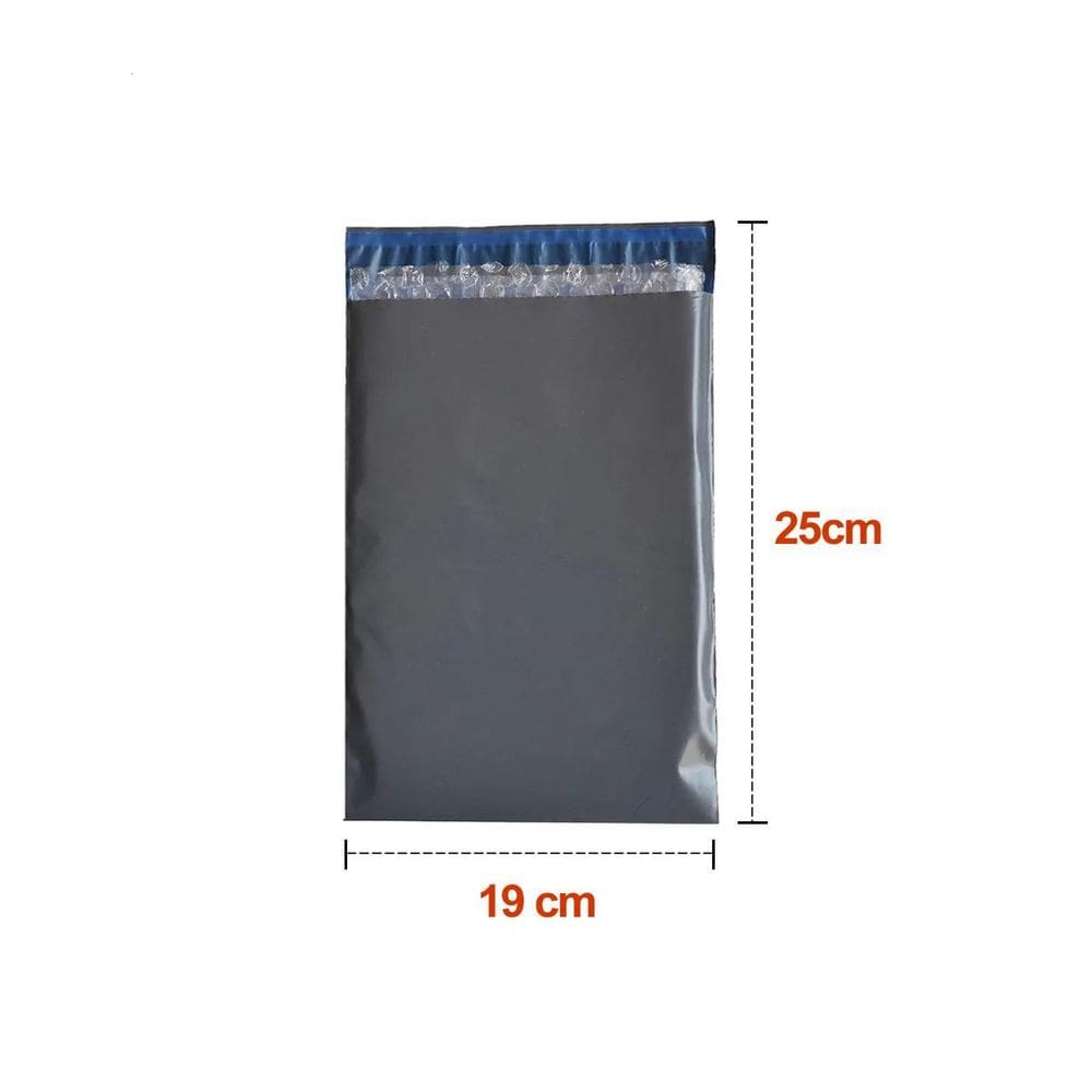 Envelope Com Lacre E Plástico Bolha Cinza/Eco 19X25 Kit 10