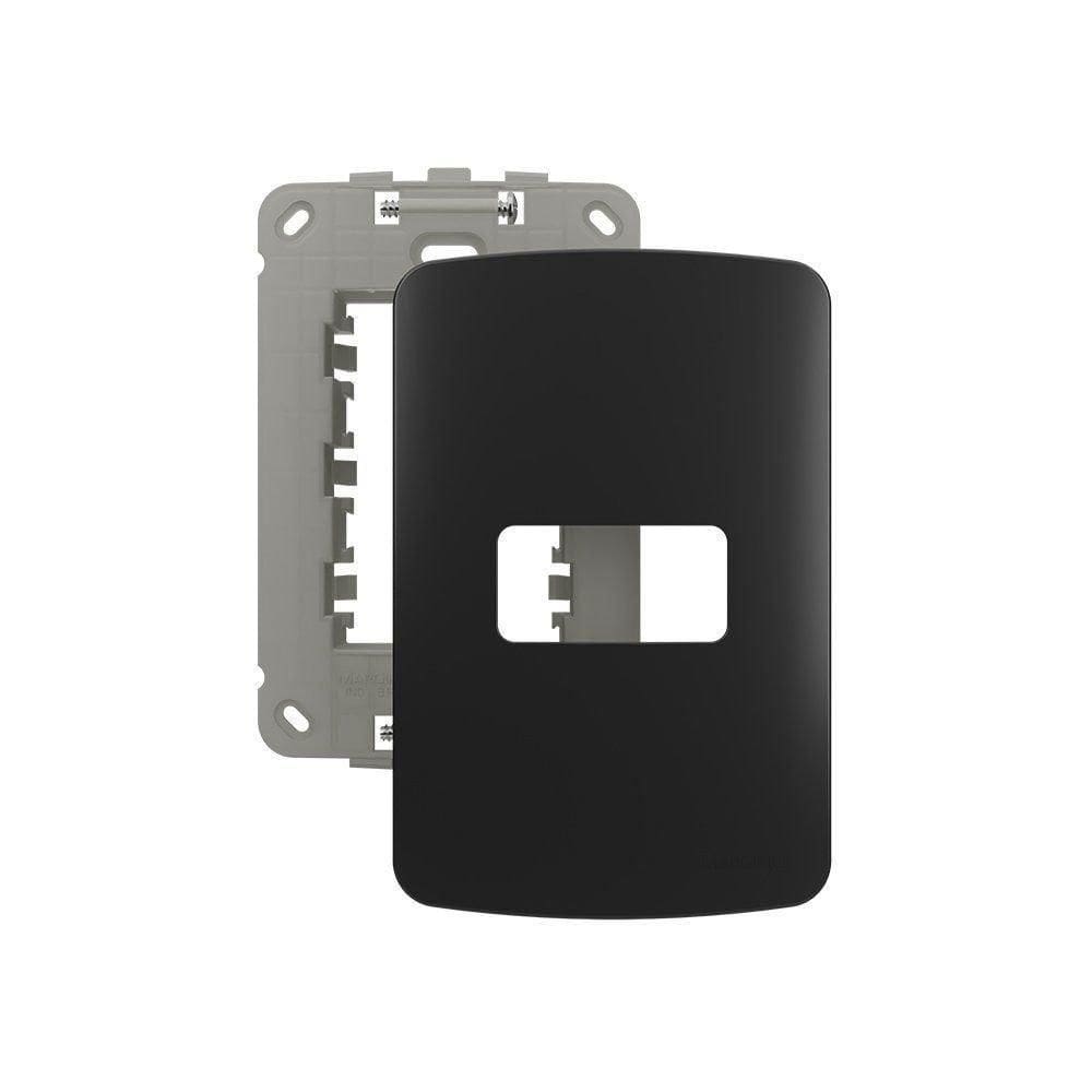Placa Com Suporte Margirius B3 Colors 4X2 Para 1 Módulo