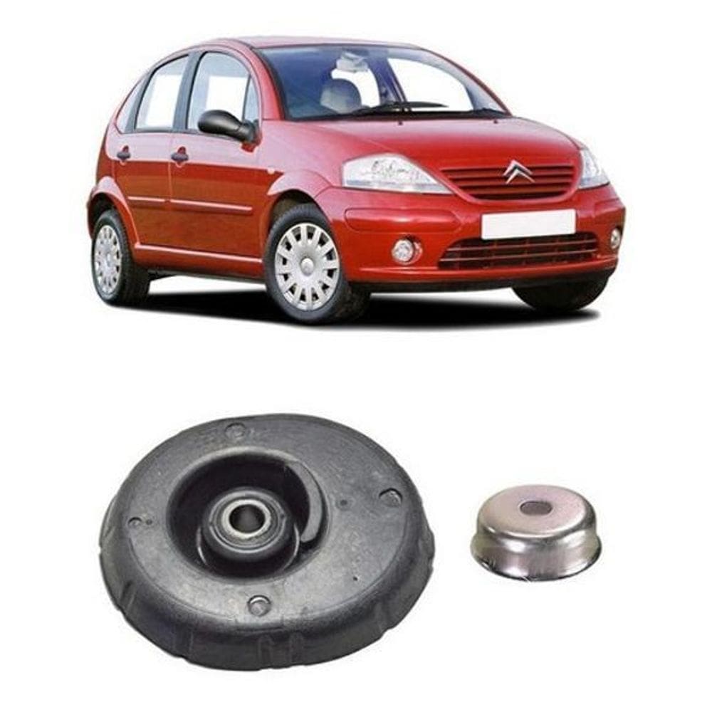 Coxim + Prato De Apoio Dianteiro Citroen C3 2009 2010 2011