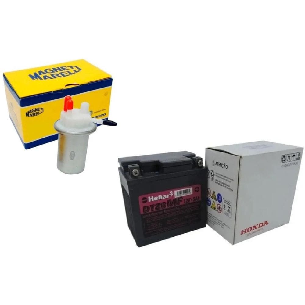 Bateria Honda + Bomba Combustivel Gasolina Xre 300 Bros 150