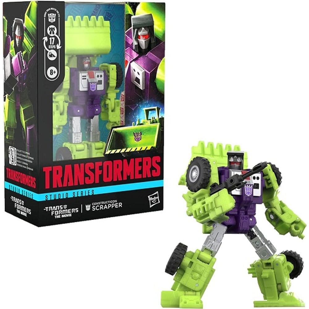 Transformers Studio Series Classe Deluxe Constructicon Scrapper - Hasbro