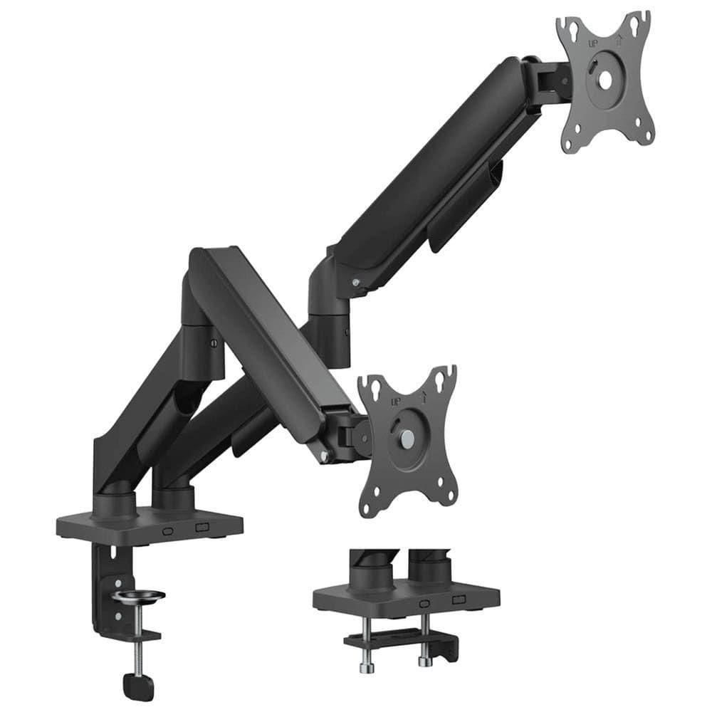 Suporte Articulado Para 2 Monitores De 17-32” C- Pistão A Gás - Sm-012gd
