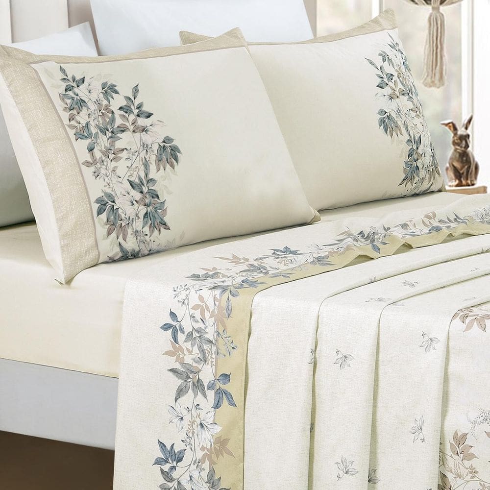 Lençol Queen Size Casal Marilyn 300 Fios Tecido Premium