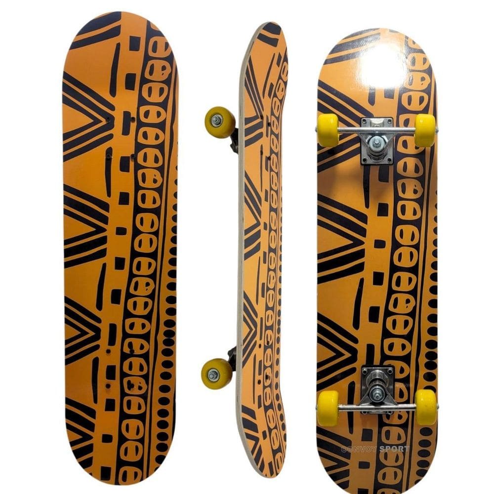 Skate Board Infantil Funs Iniciante Esporte Suporta Até 50Kg