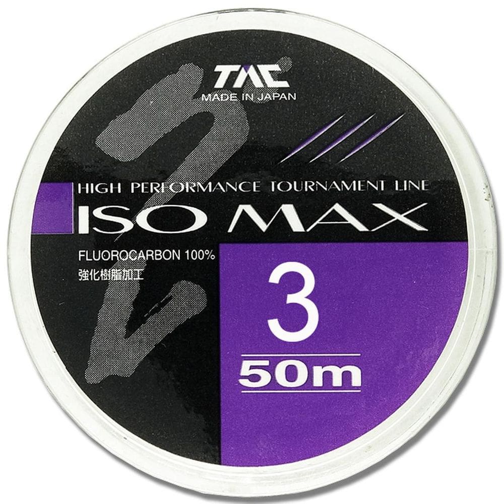 Linha Líder Fluor Carbon Tac Iso Max 12Lb - 0.285Mm - 50M