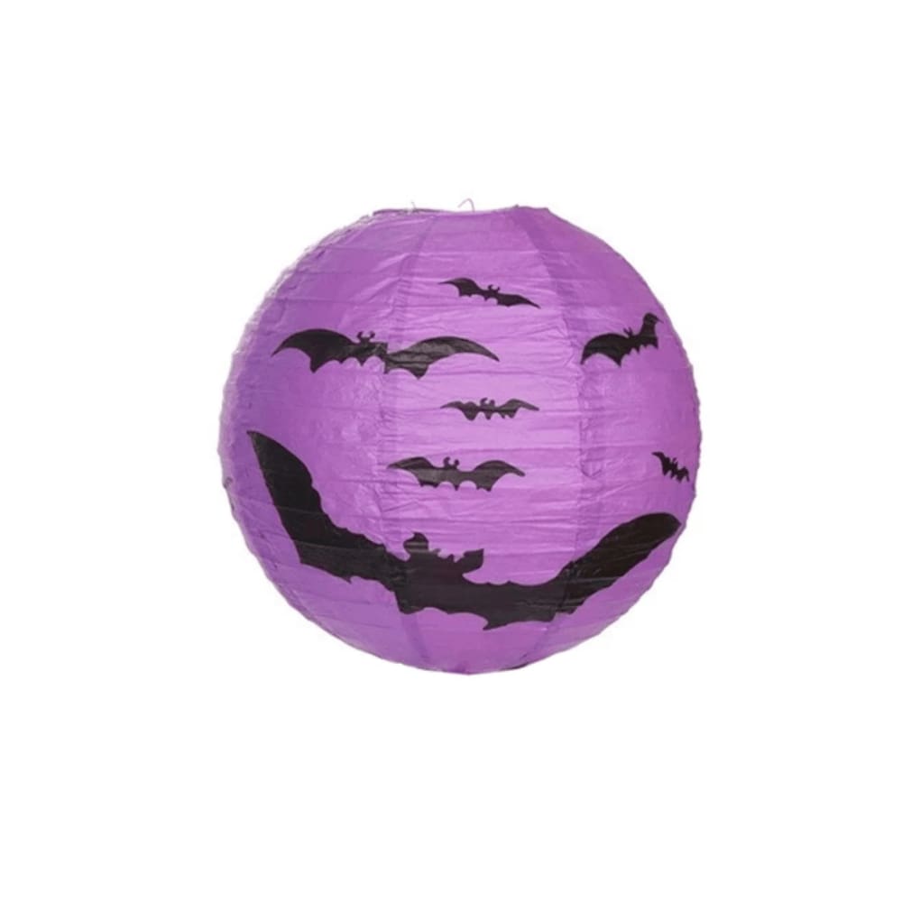Lanterna Balão de Papel Halloween Morcego